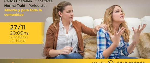 PUERTO RICO: Invitan a una charla-taller sobre prevención de adicciones en el barrio Las Heras