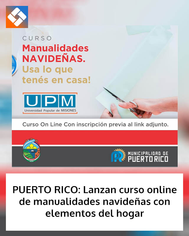 PUERTO RICO: Lanzan curso online de manualidades navideñas con elementos del hogar