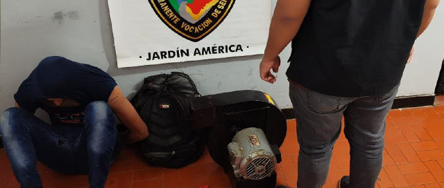 JARDÍN AMÉRICA: Un hombre fue detenido tras ser identificado por cámaras en un robo a un comercio