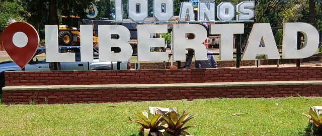 LIBERTAD: La Municipalidad presentó el logo oficial por el Centenario de la localidad