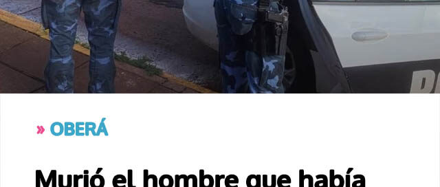 Murió el hombre que había sido apuñalado por un médico en un violento episodio