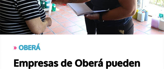 Empresas de Oberá pueden sumarse a programas nacionales de entrenamiento e inserción laboral