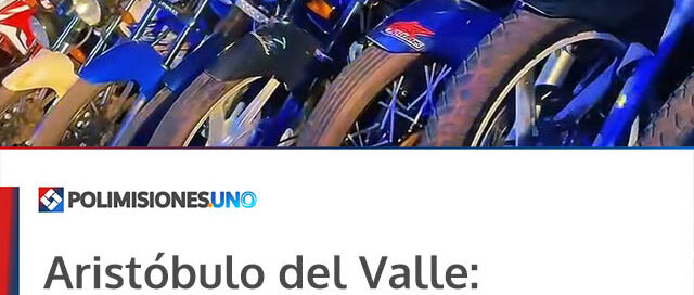 Aristóbulo del Valle: retuvieron 10 motocicletas y aprehendieron conductores tras un operativo de saturación