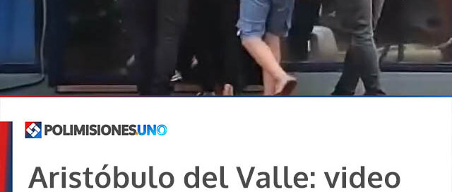 Aristóbulo del Valle: video viral de una gresca en la Ruta 14 terminó con cinco detenidos