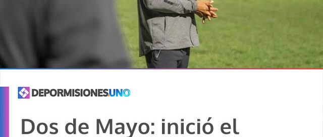 Dos de Mayo: inició el curso de entrenador socio comunitario de fútbol
