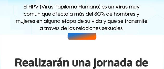 Realizarán una jornada de prevención y detección temprana de HPV en Aristóbulo del Valle